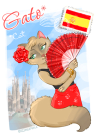 Кошка из Испании