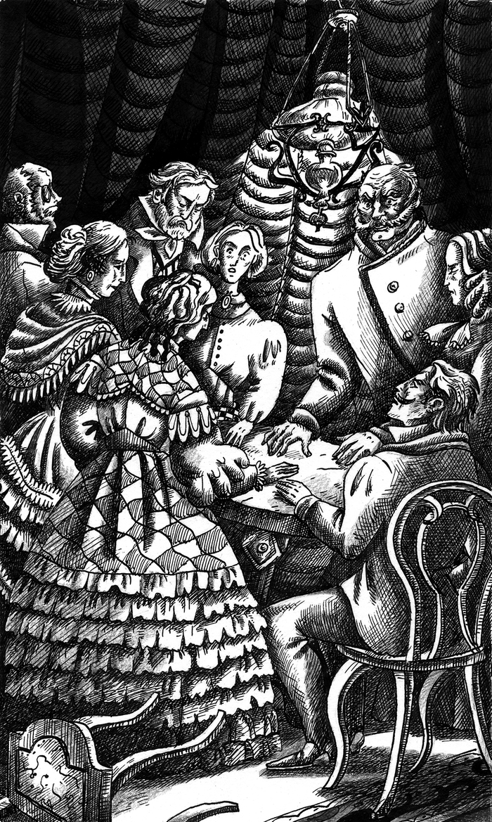 Иллюстрации к роману А. Эвальда «Два течения», издатель ИП Мамонов В.В.