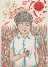 Масао с бабочкой