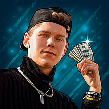 Портрет в стиле ГТА