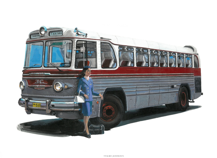 Король дорог (ЗиС-127). Серия "Лайнеры страны Советов"