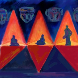 яранга в верхней тундре