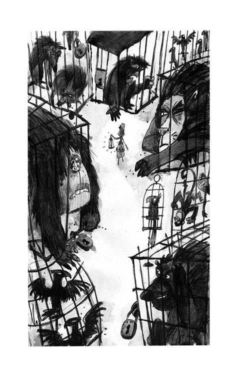 ночь в зверинце