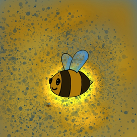 Обои - пчёлка! 