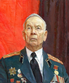 Ветеран Великой Отечественной войны, полковник бронетанковых войск Леонид Захарович Петров.