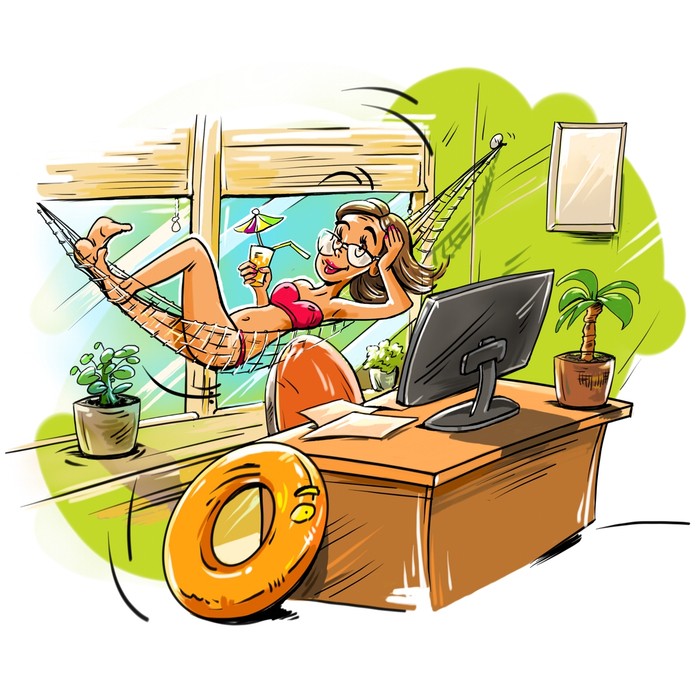 Я НА РАБОТЕ