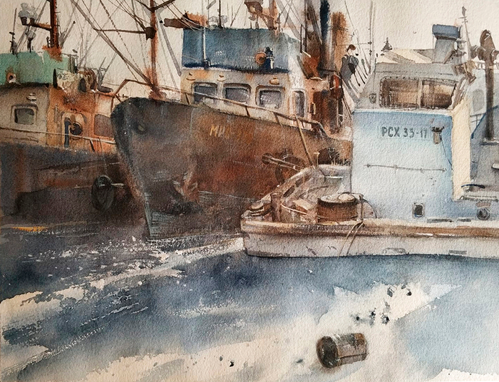 Зимняя стоянка. Сахалин