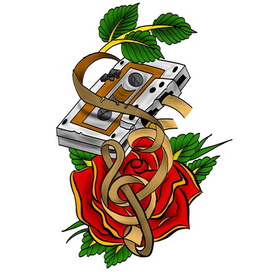 Old school tattoo for my girlfriend 