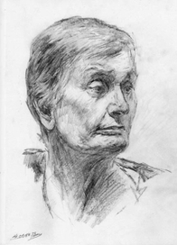 Старость. Портрет матери. 