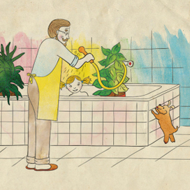 Купание растений