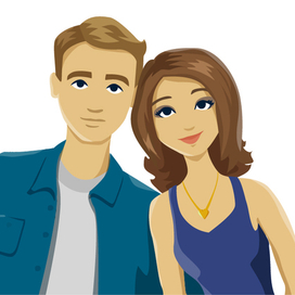 Парочка в кино