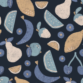 Fruits seamless pattern 