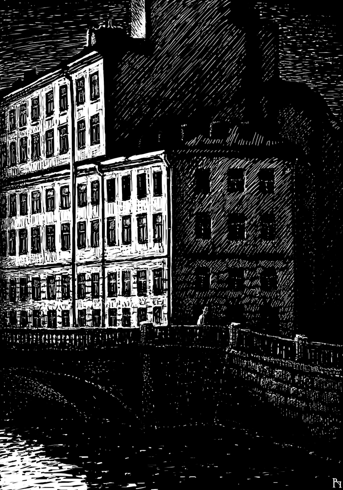 иллюстрации к роману Ф.М.Достоевского "Преступление и наказание"