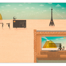 TV как картинка попадает в телевизор