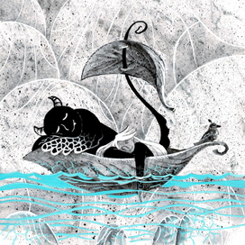 Dream Journey art challenge «Залив спокойствия»