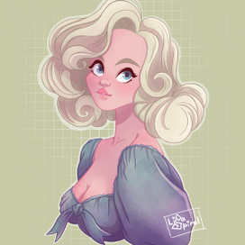 Портретный стикер