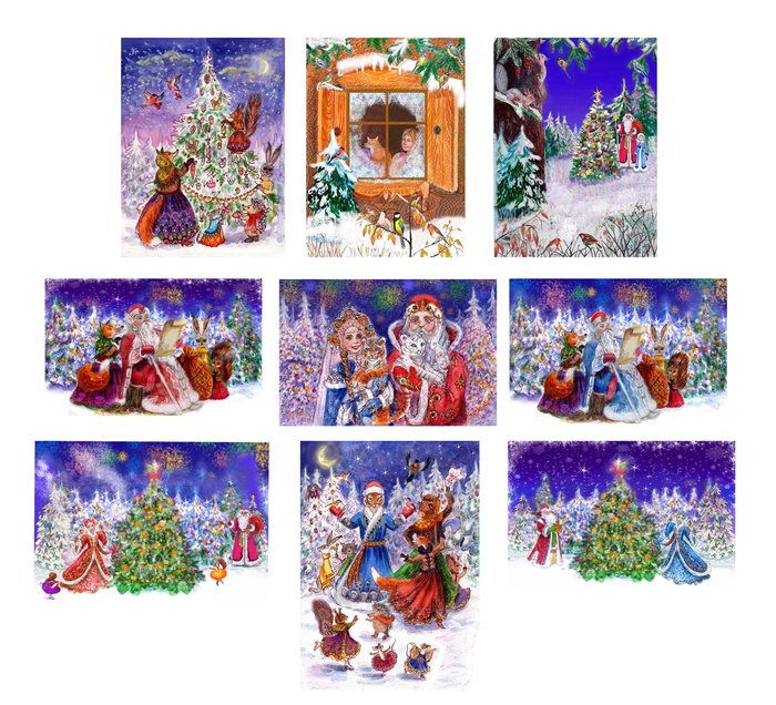 Новогодние сюжеты 🌲❄️☃️