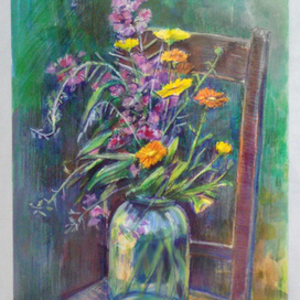 натюрморт на пленэре