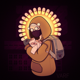 Стикер "Коронный сталкер 2020" 