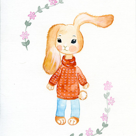 Зайка в джинсах