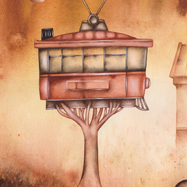 В трамвайном депо