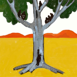 Дети на дереве