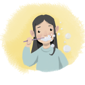 Будни девочки