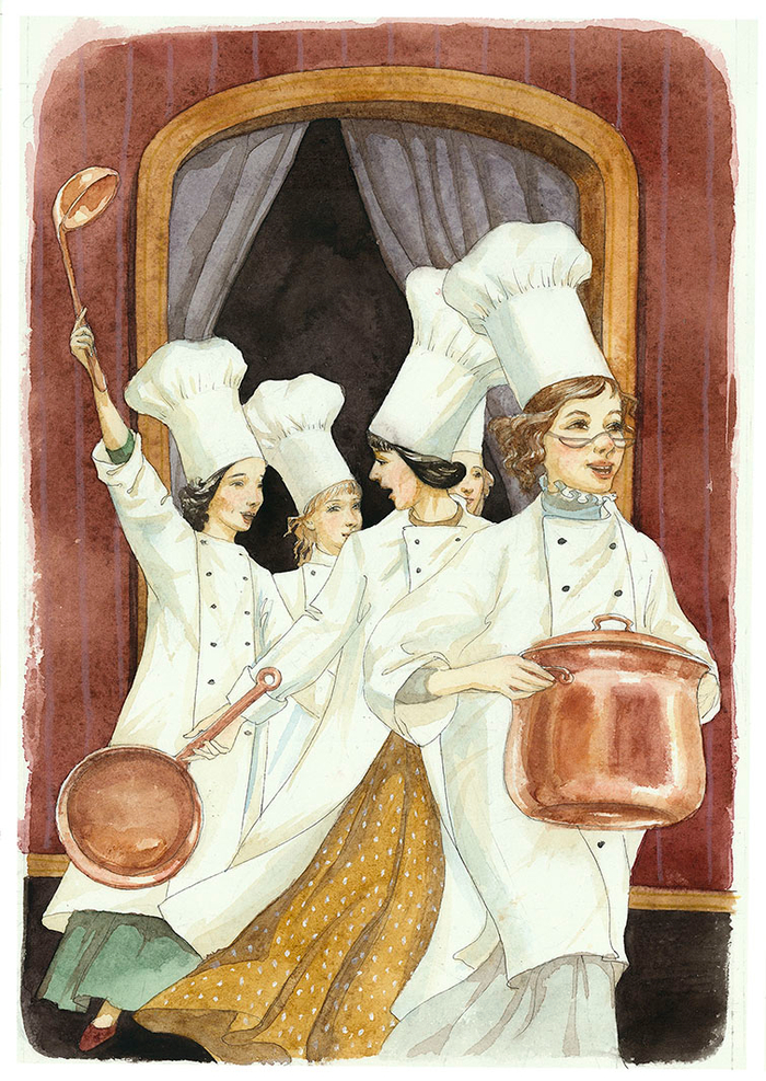 Кухонная процессия