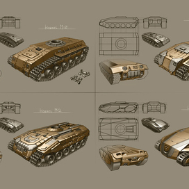 Хорнет - концепт корпуса танка