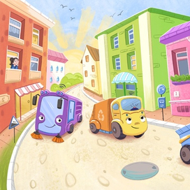 Малыш мусоровоз