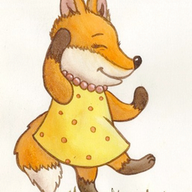 Лисичка для доченьки