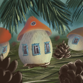 Деревенский гриб