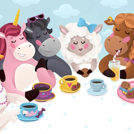 Чаепитие с подругами