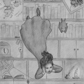 Алиса падает в кроличью нору