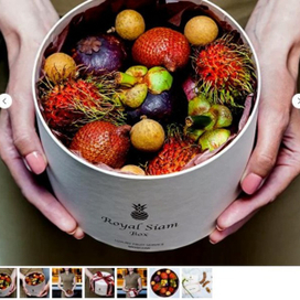  Экзотические фрукты в элегантной коробке – необычный подарок по поводу и без