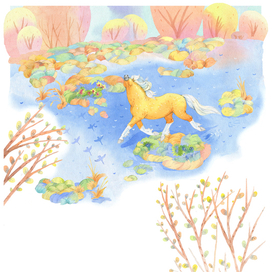 весна летит 