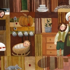 Э. Бесков "Домовой в витрине"