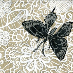 "девица Кристина", форзац