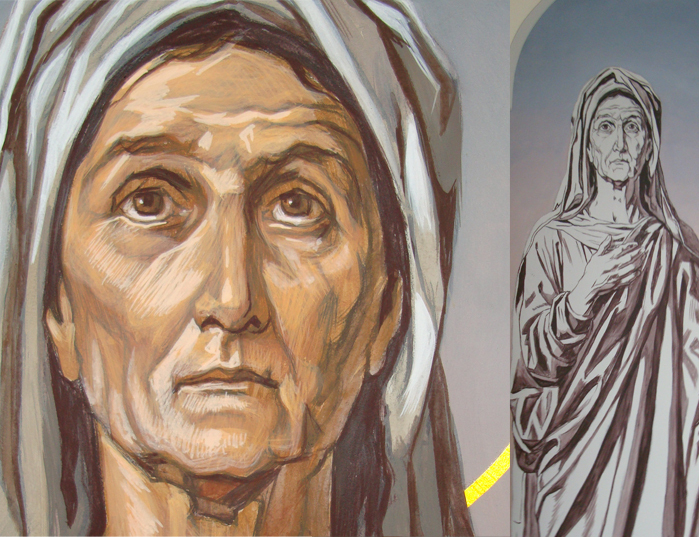 подмалевок ,акрил