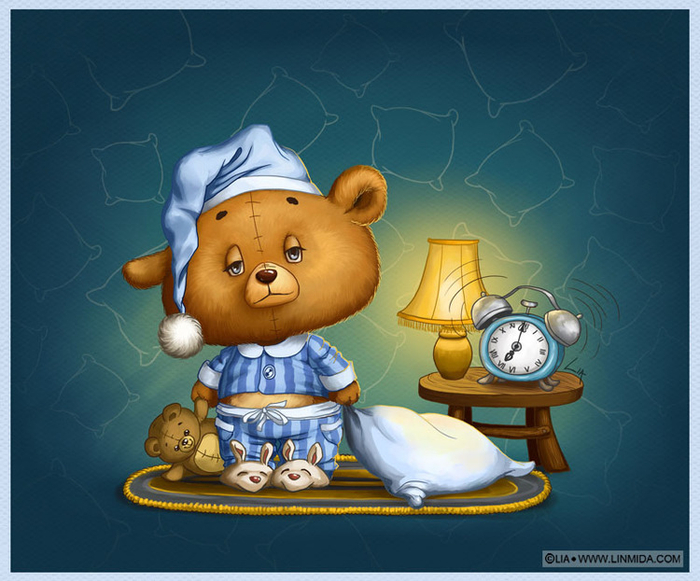 Сонный мишка