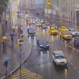 Дождь на Каланчевской