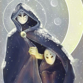 Карта таро Луна