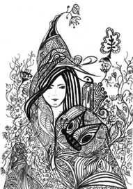 Графическая абстракция Карачевцевой Юли