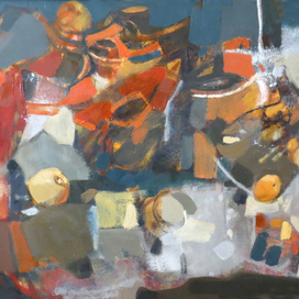 натюрморт с яблоками