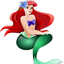 Русалочка Ариэль из мультфильма "Русалочка"