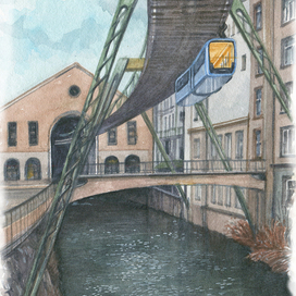 Монорельс в Вуппертале