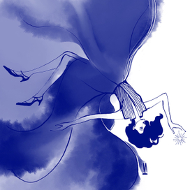 Инктобер 2021, день12. Stuck