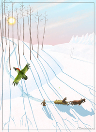 ИЛЛЮСТРАЦИЯ К КНИГЕ "БЕЛЫЙ ВОЛК" (5)