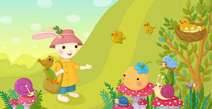 Колобок и заяц