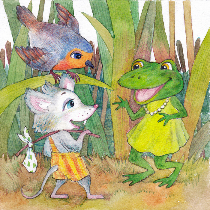 Знакомство с лягушкой